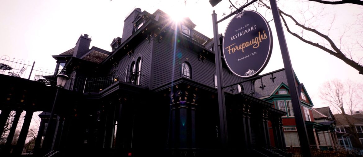 The French-Italian fine dining restaurant inside a haunted Victorian mansion: Forepaugh's