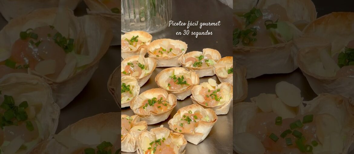 Picoteo fácil gourmet en 30 segundos #temuco #picoteo