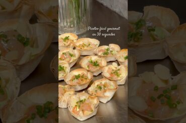 Picoteo fácil gourmet en 30 segundos #temuco #picoteo