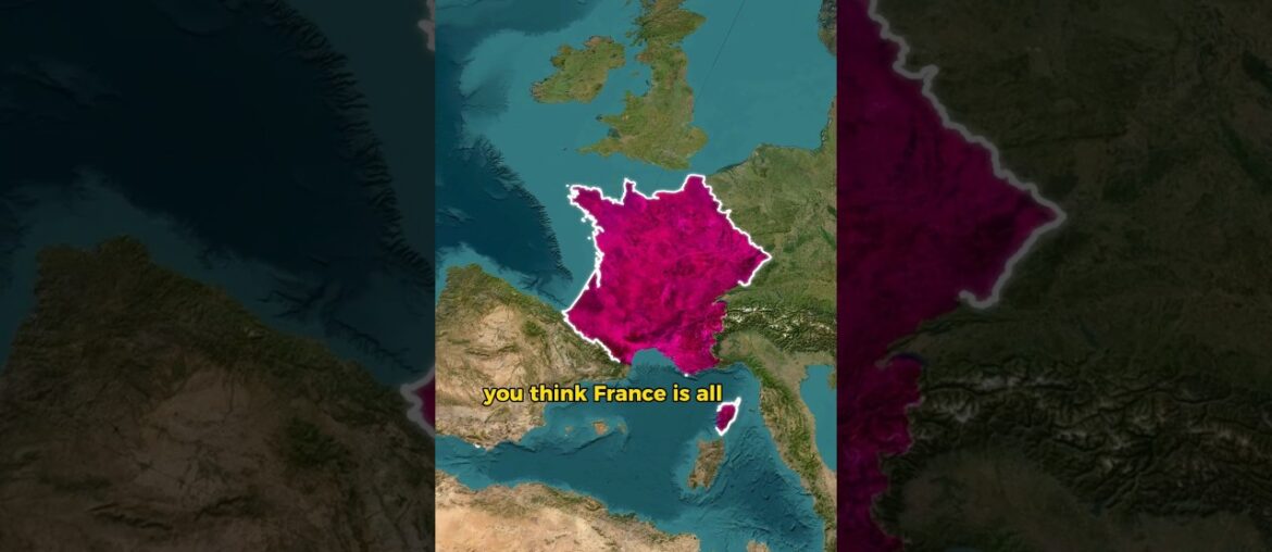 What if You Walked Across France? 🤔 #shorts