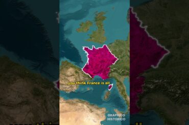 What if You Walked Across France? 🤔 #shorts