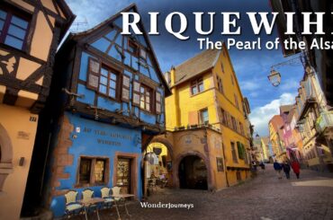 Springtime Fairy Tale 🇫🇷 Most Beautiful Village of France: Riquewihr
