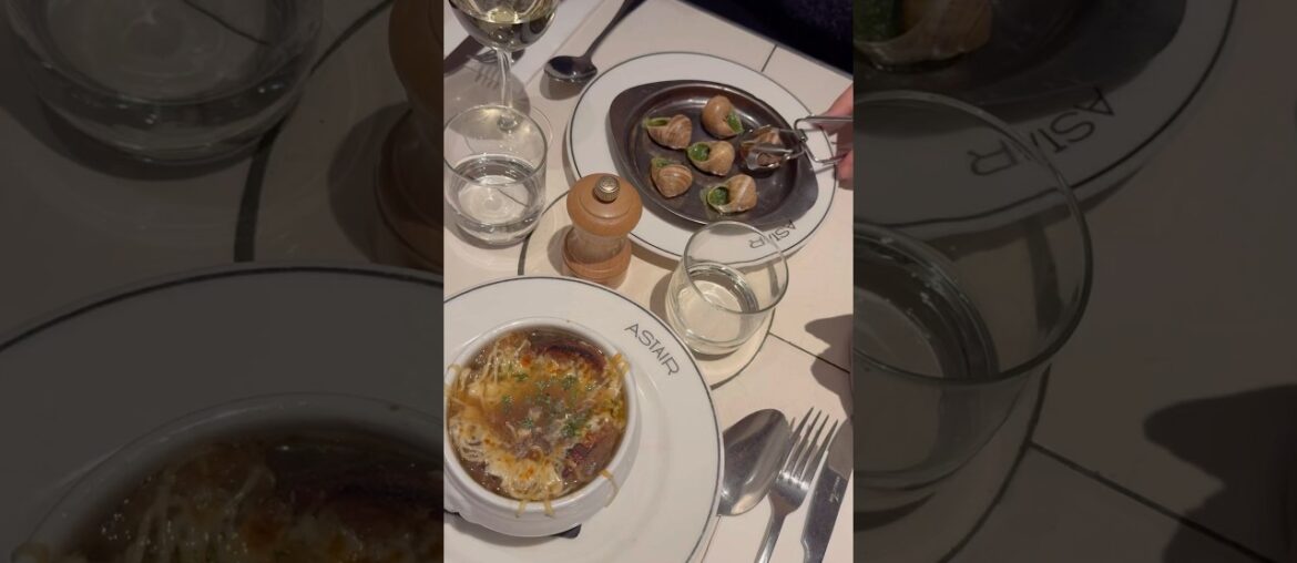 Everything I ate for dinner in Paris, France