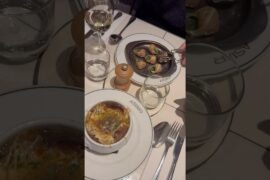 Everything I ate for dinner in Paris, France