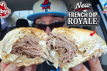 Arby's® French Dip Royale Review! 🥩🥖 | Is This The BEST Fast Food French Dip? | theendorsement