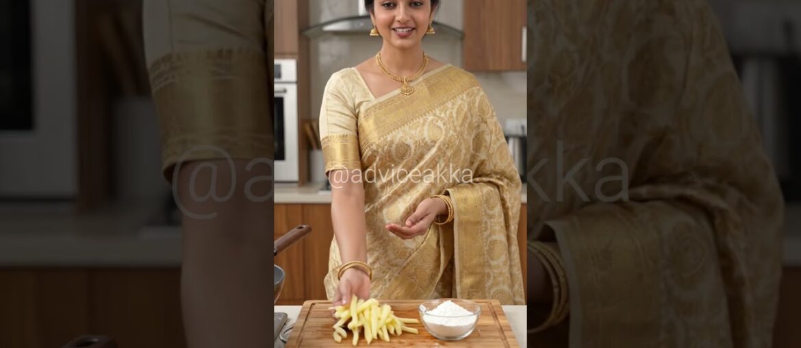 FRENCH FRIES செய்யலாம் வாங்க! FRENCH FRIES செய்யலாம் வாங்க!