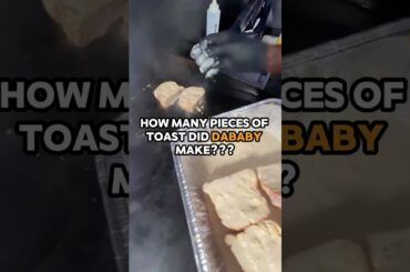 How many pieces of French toast did DaBaby make? 👀🍞