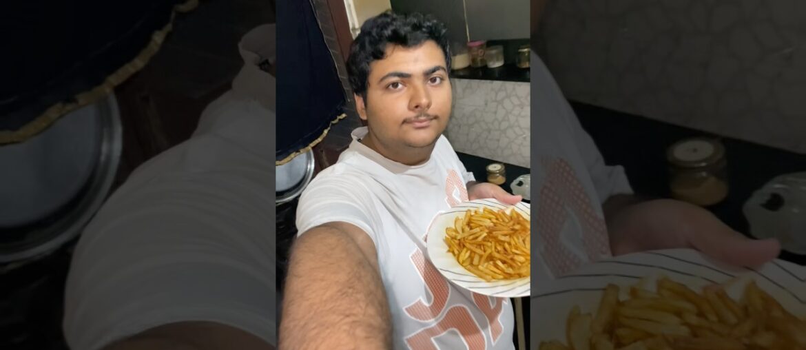 Ghar ke aloo se banaye McD jaise French Fries 🤤🔥#shorts #minivlog #trending