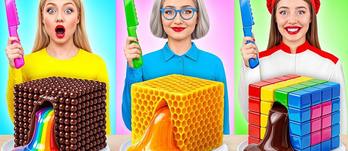 Me vs Grandma Cooking Challenge | Funny Food Tricks by Multi DO Challenge