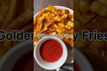 Golden Crispy French Fries 🍟 | Cooking ASMR