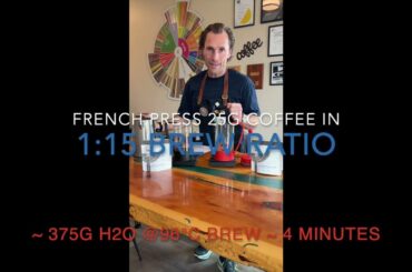 Brew #2 on French Press - Arabica vs. Robusta Canephora - Coffee Species