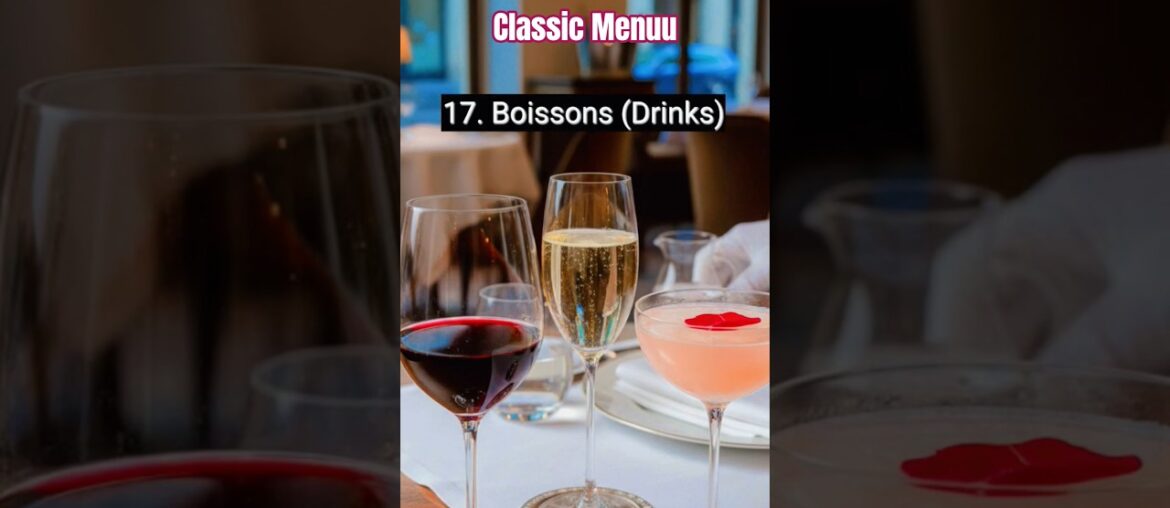 “17 Course French Menu 🍽️ | Luxury Fine Dining Explained 😳” #hospitality #reels