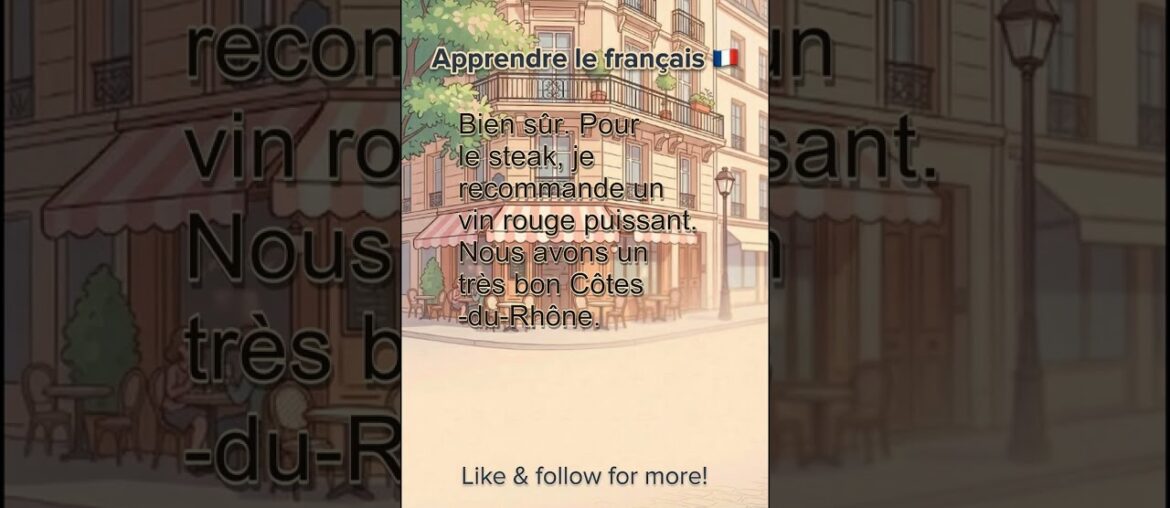 Comment choisir un vin au restaurant ? 🍷 #Shorts