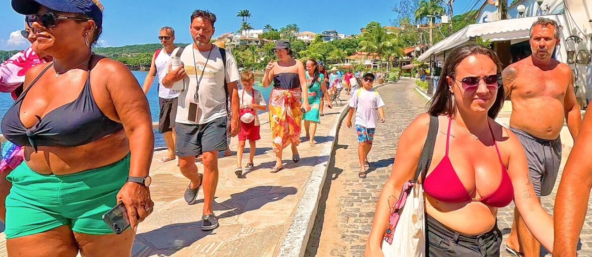 Walking Tour in Buzios Brazil, Río de Janeiro, Incredible Day 🇧🇷