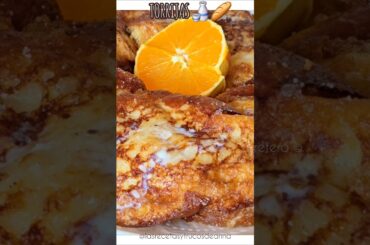 con 1 litro de Leche🍶, 3 Huevos🥚 y Pan🥖...prepara en 2 minutos TORRIJAS! de SEMANA SANTA⭐️