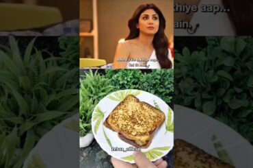 Shilpa Shetty & Kareena Kapoor Favourite 😍 French Toast Recipe l 5 Minute Breakfast #shorts