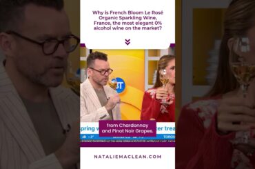 Why is French Bloom Le Rosé Organic Sparkling Wine, France, the most elegant 0% alcohol wine on ...