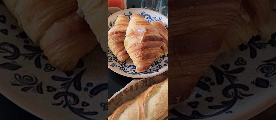 Real French Breakfast 🇫🇷🥐 | Croissant & Pain au Chocolat 🤤 #foodvlog #food #tamilvlog