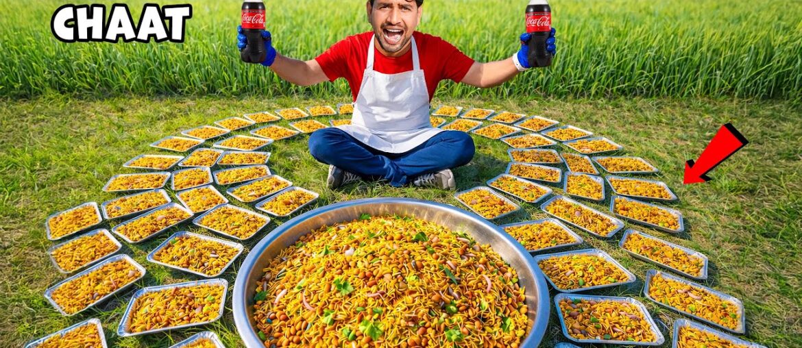 We Make Unlimited Alien Namkeen Chaat 👽- चटपटा देसी नमकीन सलाद | 7 Days Cooking Challenge | Day-4