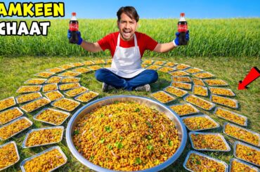 We Make Unlimited Alien Namkeen Chaat 👽- चटपटा देसी नमकीन सलाद | 7 Days Cooking Challenge | Day-4