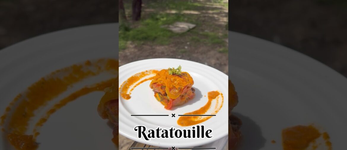 Authentic recipe of Ratatouille 🌿#shorts #authenticfrench #cookingchannel