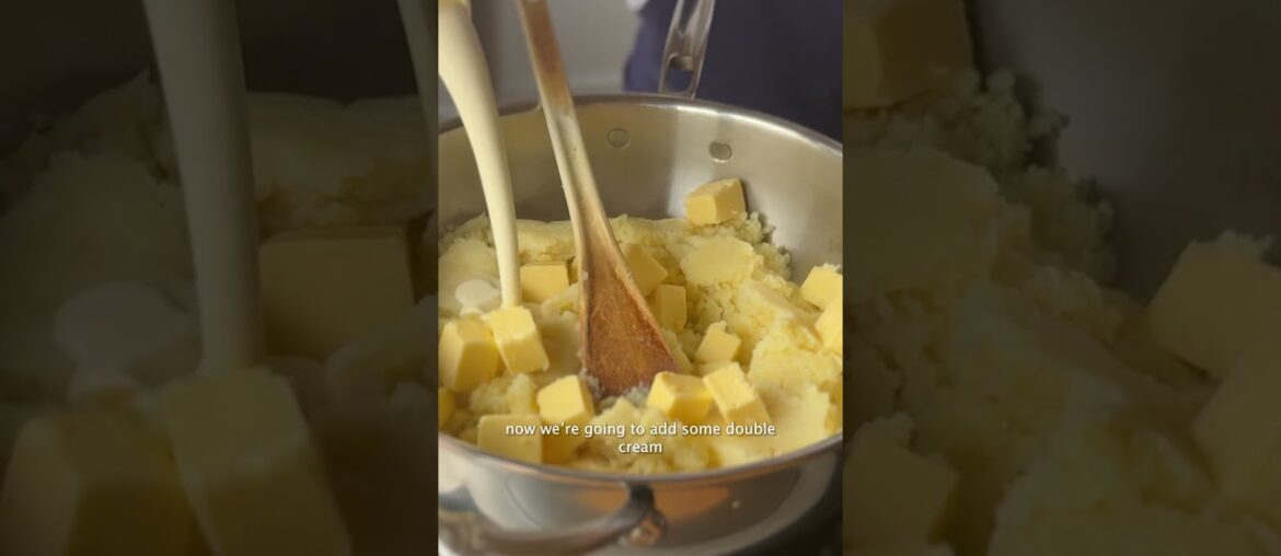 Michelin ⭐️ Mash potato | Adam Byatt #potato #michelin