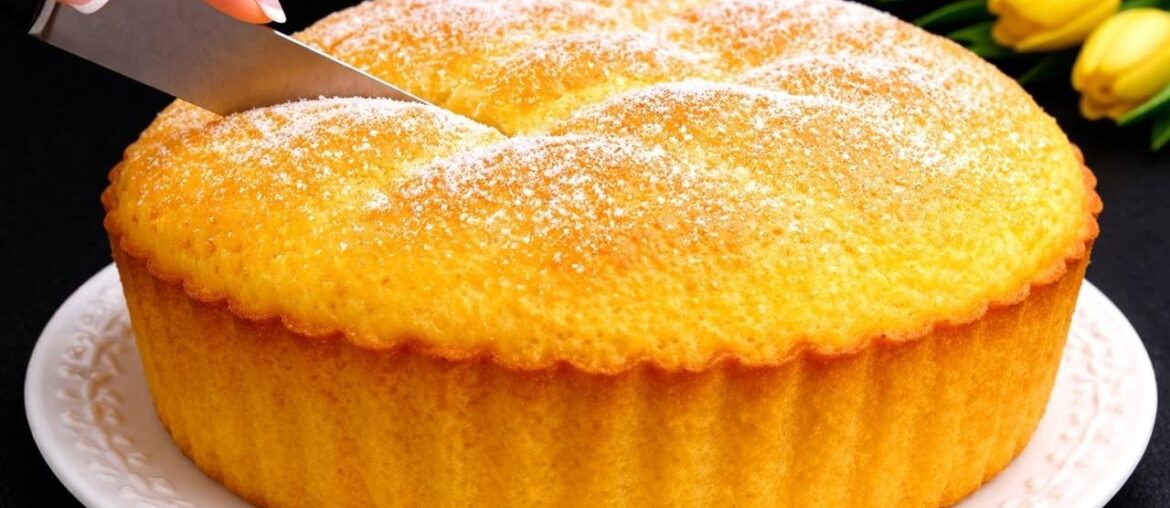 Famous French yogurt pie in 5 minutes 🍰 Grandma's secret cake melts in your mouth!