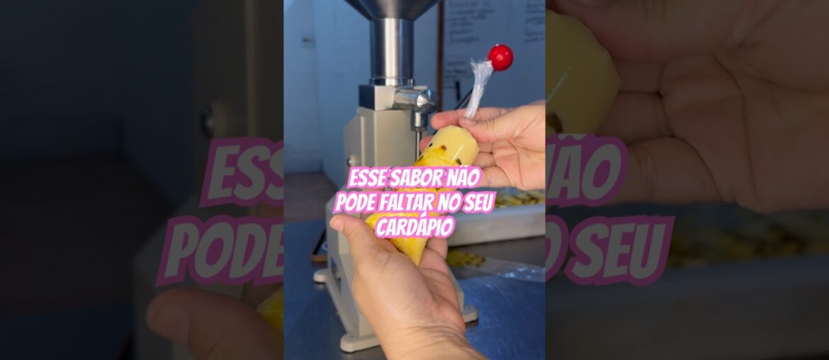 Geladinho Gourmet mousse de maracujá, esse não pode faltar! #geladinhogourmet #dindin #confeitaria