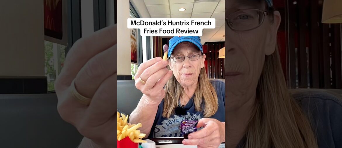 How spicy are the sauces? McDonald’s Huntrix French Fries Food Review #mcdonalds #fries #frenchfries