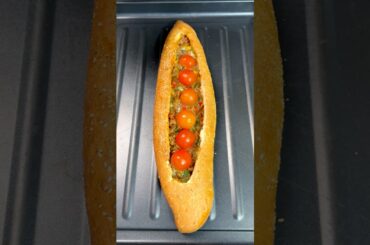 Quick & Easy French Bread Pizza #shorts