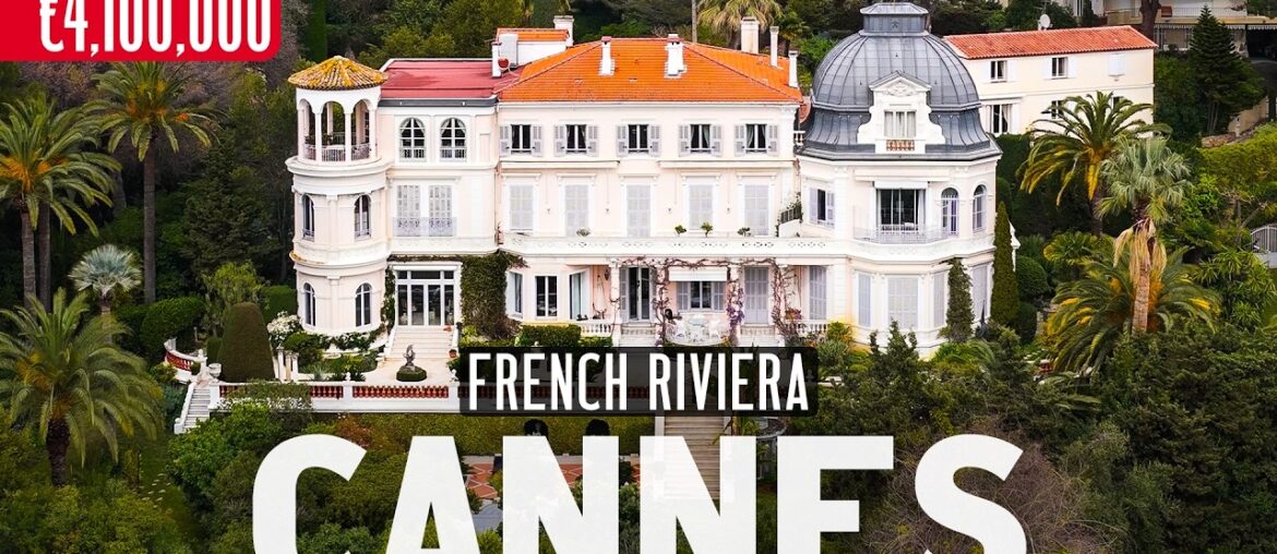 €4.1M Character Penthouse on the French Riviera | Villa Springland Tour