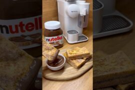 فرنش توست نوتيلا - Nutella French toast 🍞🍫