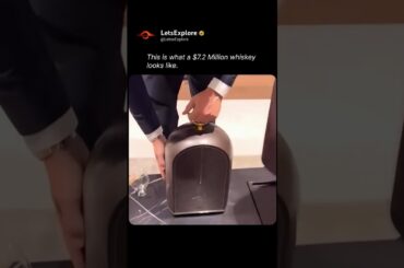 This is what a $7.2 Million Cognac looks like! 🥃✨ #luxury #whiskey #cognac #expensive #lifestyle