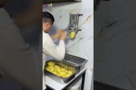 French Fries Maker Machine 🍟🔥 | Perfect Crispy Fries at Home! #kitchen