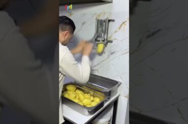 French Fries Maker Machine 🍟🔥 | Perfect Crispy Fries at Home! #kitchen