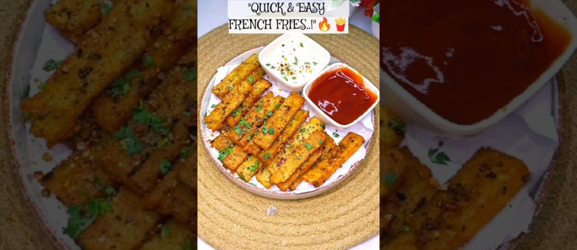 “Quick & Tasty French Fries Recipe..!”🍟🔥#viral#shortsfeed#ytshorts#yt#foryou#fyp#foryoupage#snacks "Quick & Tasty French Fries Recipe..!"🍟🔥#viral#shortsfeed#ytshorts#yt#foryou#fyp#foryoupage#snacks