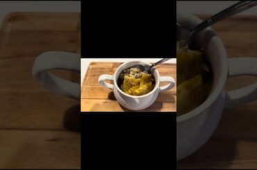 Beef up your French onion soup with this recipe 🧅 #frenchonionsoup #leftoverricerecipe #polenta