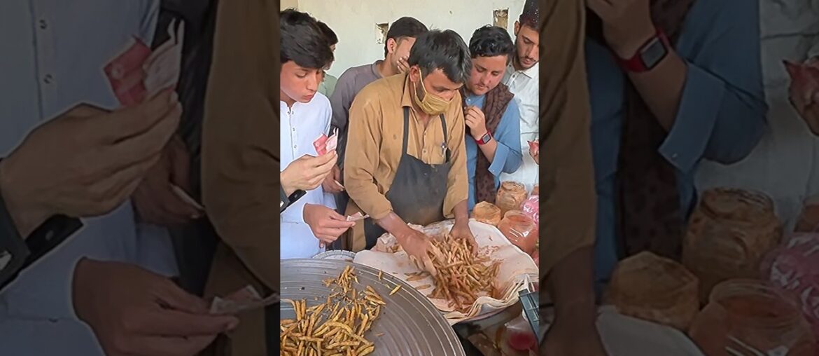 Street Style FRENCH FRIES🍟 in Village | Perfect Crispy Potato Snack #viralvideos #shorts #fries