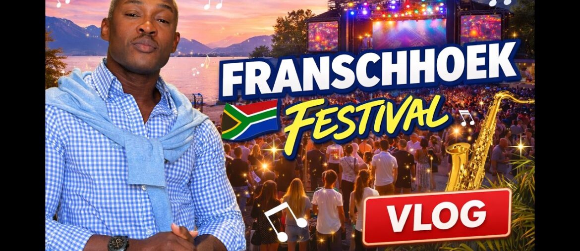 Montreux Jazz Festival Franschhoek 🇿🇦 | Wine, Music & Luxury Vlog