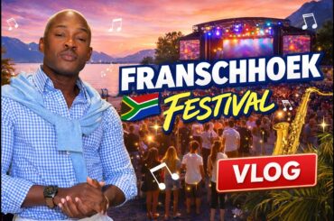 Montreux Jazz Festival Franschhoek 🇿🇦 | Wine, Music & Luxury Vlog