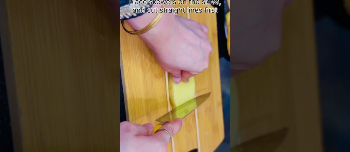 Potato chips / French fries / Potato snacks recipe new style snacks #shortsfeed #shortvideo #shorts