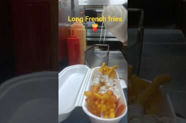 Crunchy Fries in Action 🔥 You’ll Feel Hungry! #shorts