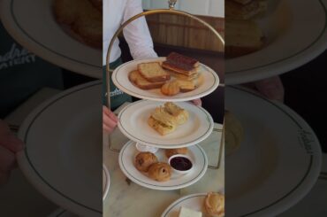 Serving European style high tea at Andrea’s