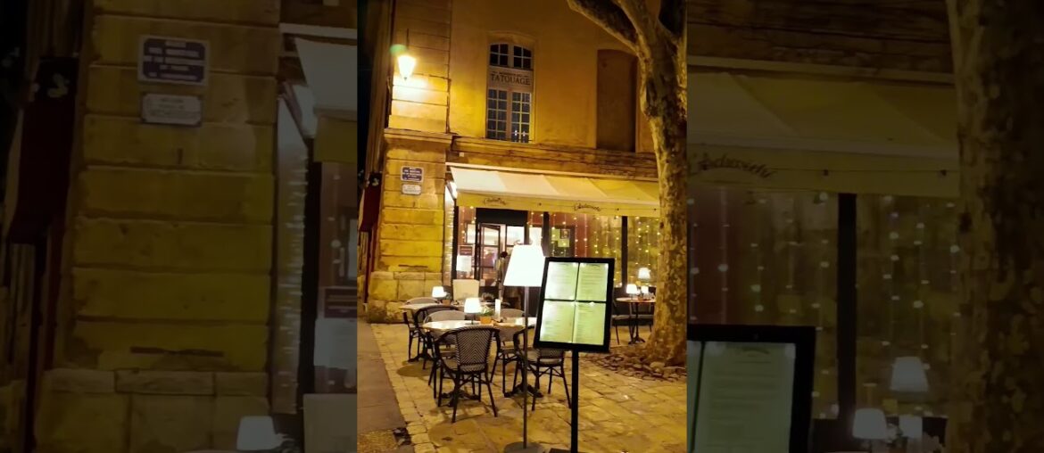 Restaurants in  Aix-en-Provence #provence #france #restaurant #aixmaville #southoffrance #shorts