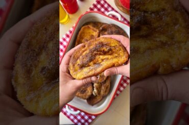 TORRIJAS de Semana Santa, ¡paso a paso! 🍯 #recetas #torrijas #semanasanta #recetasfaciles