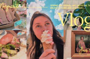 Tried to have a perfect day outside ! Shopping, Brunch at Bartholomé, sunshine, art...  - VLOG