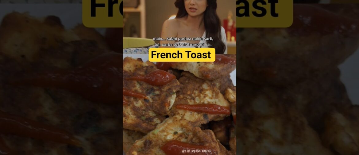 Easy Breakfast Recipe "FRENCH TOAST " #frenchtoast #foodshorts #celebrityfood #trending #viral