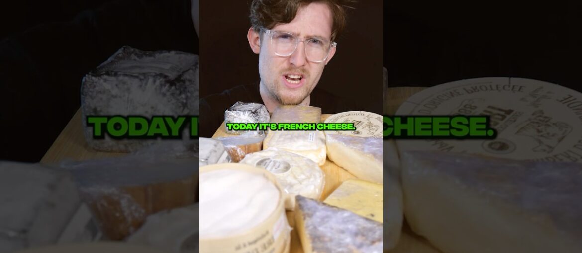 MUKBANG FRENCH CHEESE 🧀 (Your favorite ?) #shorts #keonii #mukbang #frenchcheese #camembert #tiktok