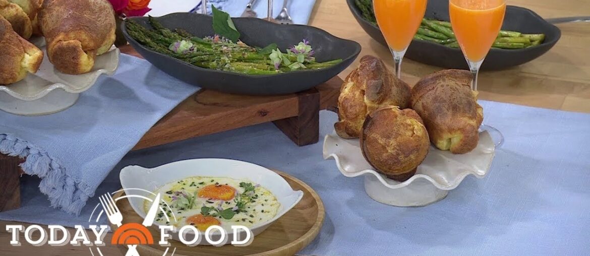 Brunch Made Easy: Baked Eggs With Gruyère and Herbs