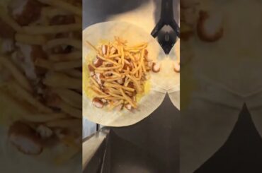 French Tacos Viande Escalope & Tenders & Frites & Sauce Gruyère  #BR3 #Tacos #Foodie #Foodlover